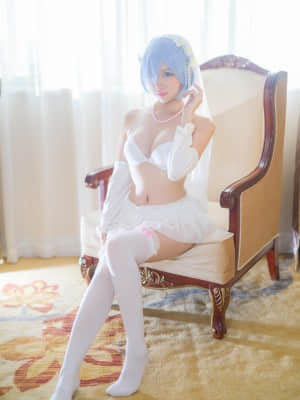 Nisa 二佐 -&nbsp;&nbsp;蕾姆婚纱 (Re:Zero)_35