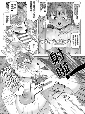 [百疯合狗汉化] (C88) [ケモノ絵描きの光速2 (シンドール)] SLUT FOXY (スターフォックス)_10