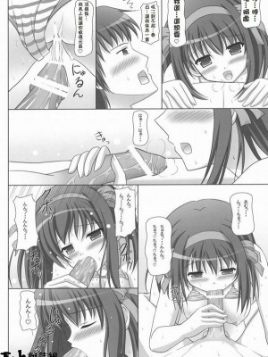[52H.裏.漫畫組汉化] (C72) [Turning Point (うえひろ)] ハルキョンのえっち本4 (涼宮ハルヒの憂鬱)_17 (1)