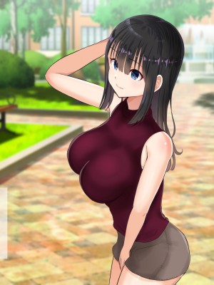 (同人CG集) [にぼ煮干 (にぼ)] 関西訛りの彼女の友達と2人きりの内緒な温泉旅行2 海水浴編_012__012