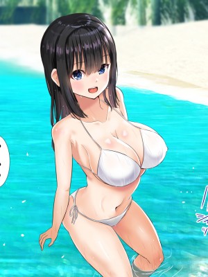 (同人CG集) [にぼ煮干 (にぼ)] 関西訛りの彼女の友達と2人きりの内緒な温泉旅行2 海水浴編_040__040