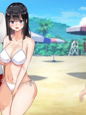 (同人CG集) [にぼ煮干 (にぼ)] 関西訛りの彼女の友達と2人きりの内緒な温泉旅行2 海水浴編_243__120