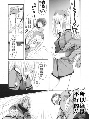 [星詠漢化小組] (COMIC1) [Digital Lover (なかじまゆか)] D.L. Action 40 (超執刀 カドゥケウス)_20