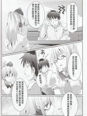 [馬潤人漢化] (C96) [どらいくらいす (すわかな)] ゼッタイ的NGワード (戦艦少女R)_03