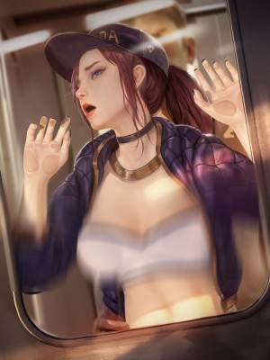 [Firolian] In the subway - KDA Akali -_024