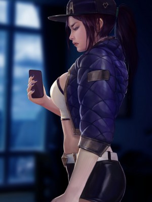 [Firolian] In the subway - KDA Akali -_097