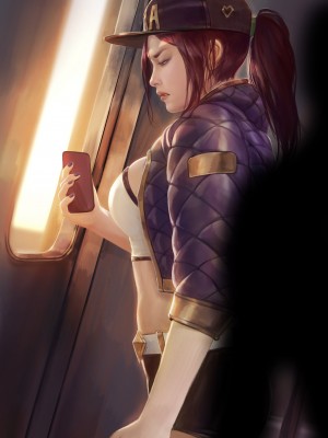 [Firolian] In the subway - KDA Akali -_101