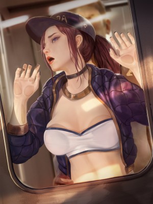 [Firolian] In the subway - KDA Akali -_104