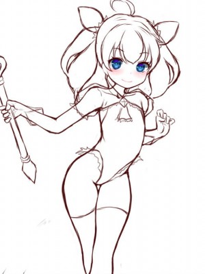 [メランコル]女体化魔法少女、敗北!!2[中国翻訳]_424